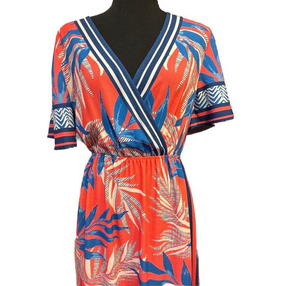 Flying Tomato Dress Small Womens Maxi Long Length Tropical Festival Boho Cruise - Picture 2 of 9